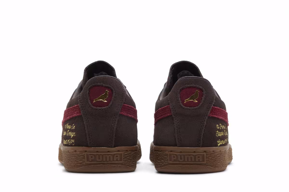 Jeff Staple x Puma Suede Gidra - Dark Chocolate, view 7