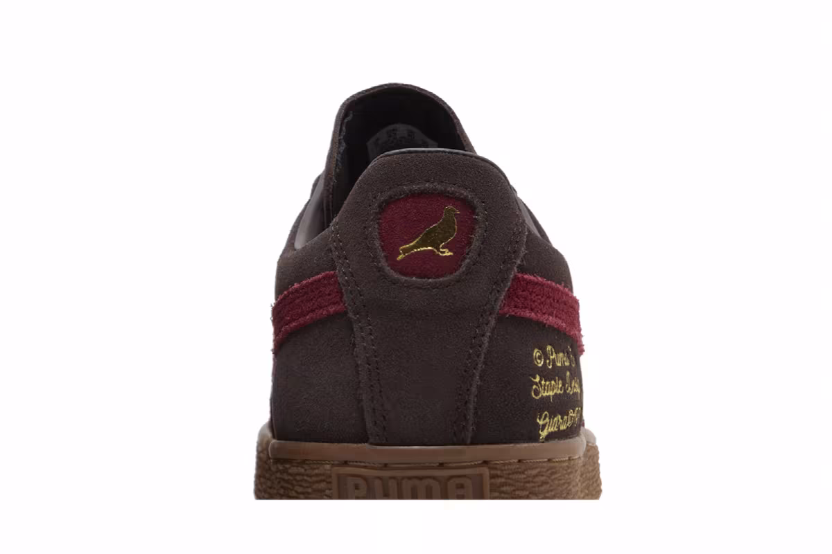 Jeff Staple x Puma Suede Gidra - Dark Chocolate, view 8