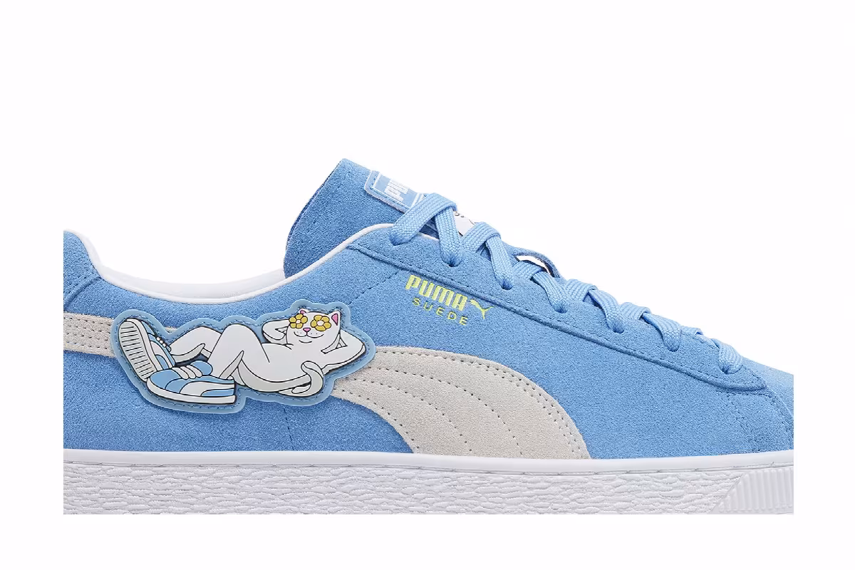 RIPNDIP x Puma Suede Lord Nermal - Regal Blue, view 3