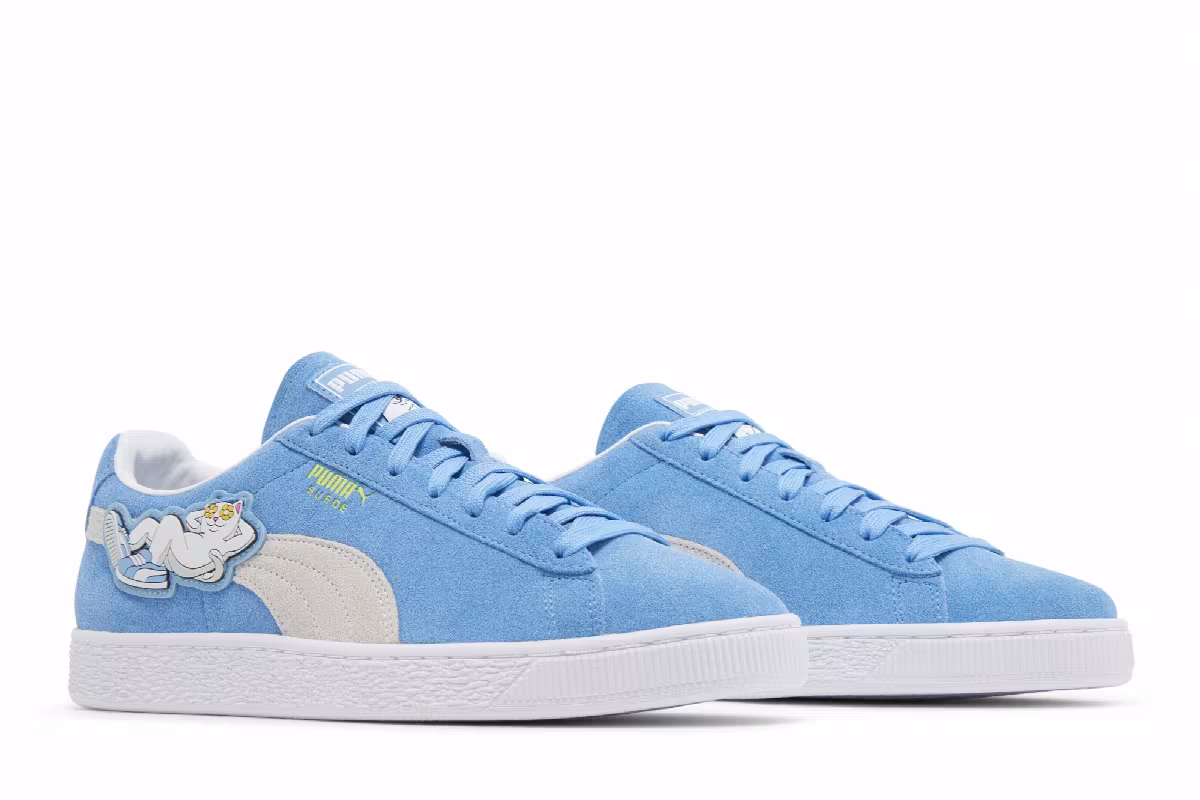 RIPNDIP x Puma Suede Lord Nermal - Regal Blue, view 9