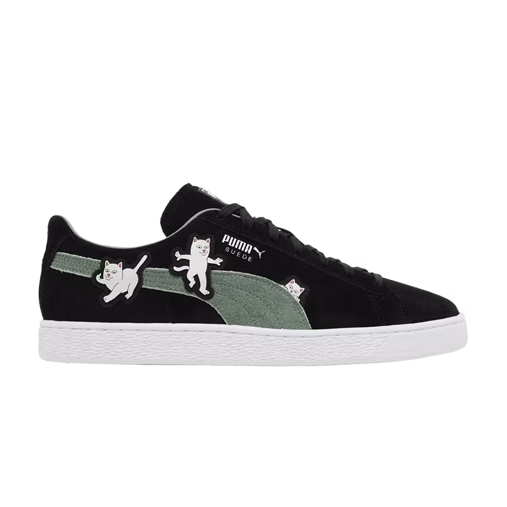 RIPNDIP x Puma Suede Lord Nermal - Black Eucalyptus
