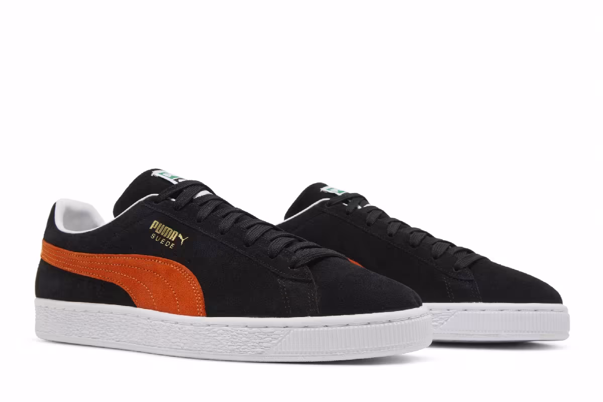 Puma Suede Classic 21 Black Cayenne Pepper, view 9