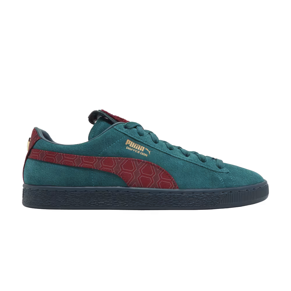 Puma Dapper Dan x Suede Jacquard Print - Varsity Green
