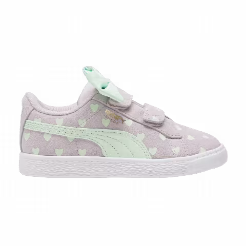 Puma Suede Classic Re-Bow Little Kid 'Hearts - Grape Mist'