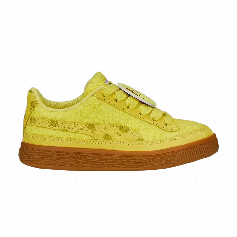 SpongeBob SquarePants x Puma Suede Little Kid 'SpongeBob'