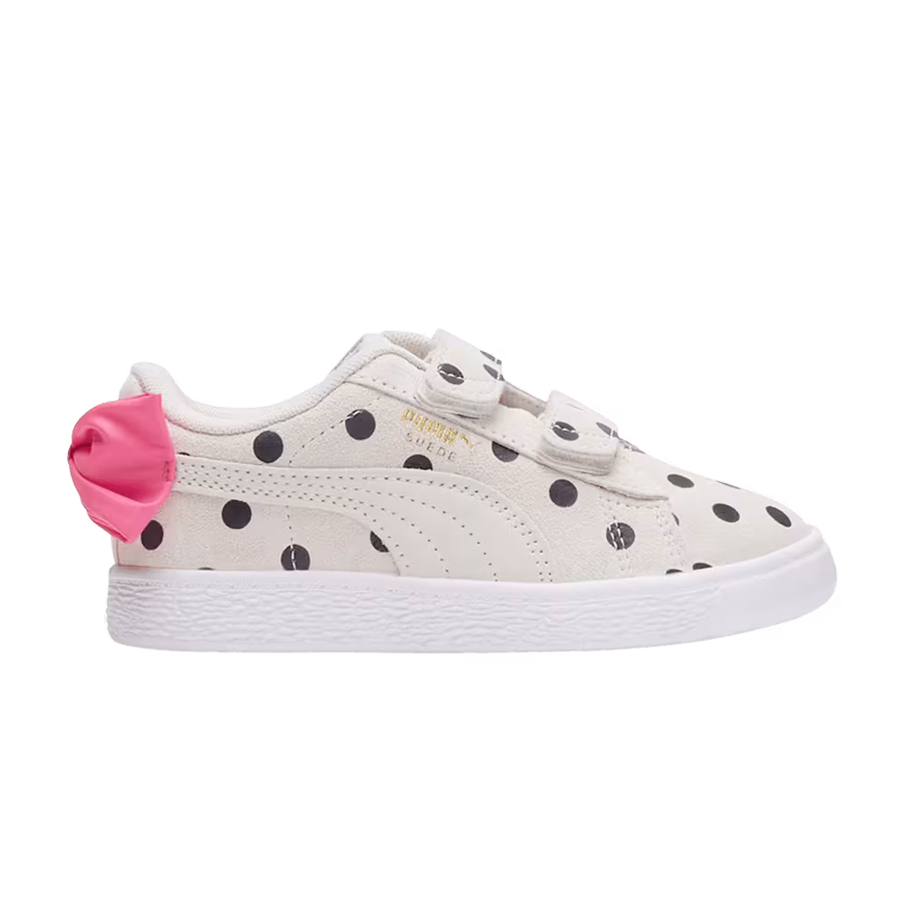 Puma Suede Light Flex Bow Graphic 5 Little Kid Marshmallow Polka Dots