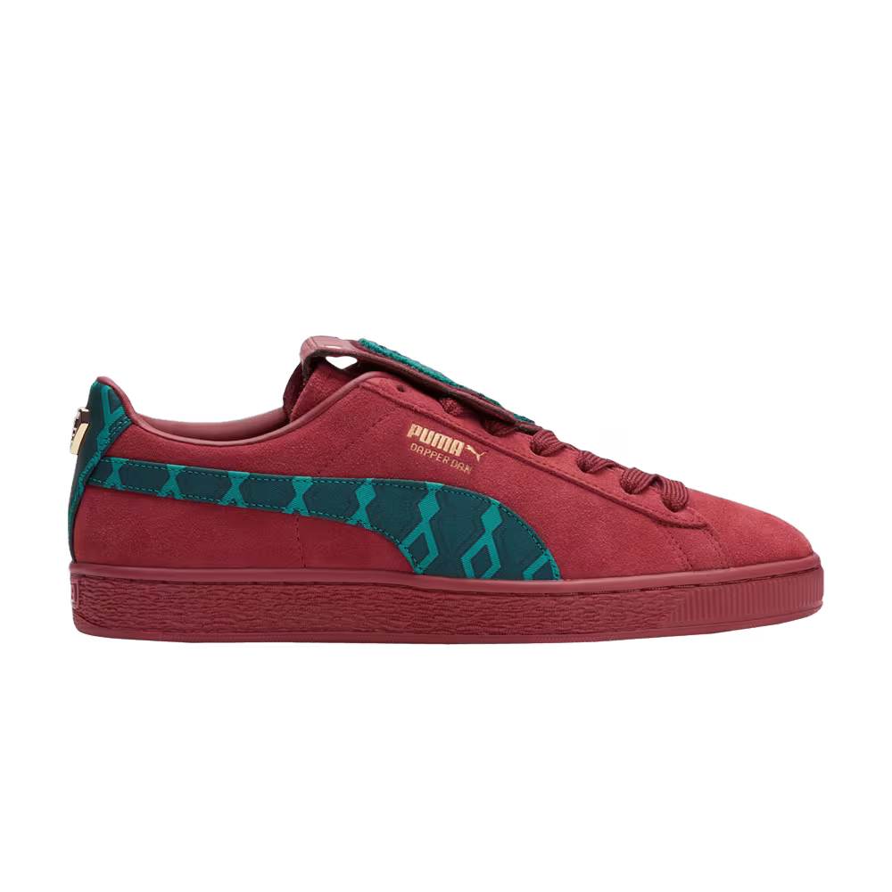 Dapper Dan x Puma Suede Jacquard Print - Intense Red