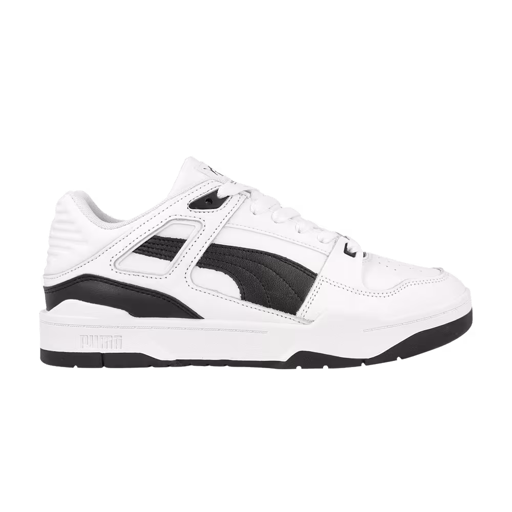 Puma Slipstream Leather White Black