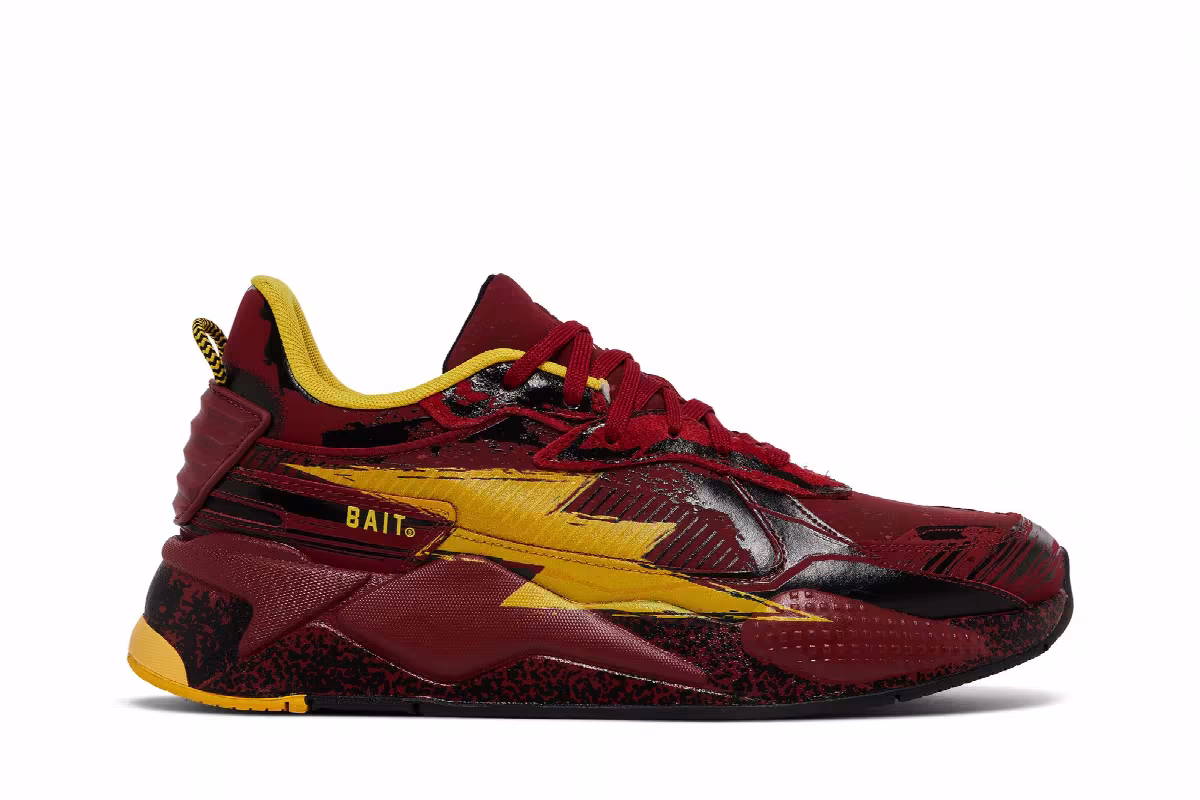 BAIT x DC Comics x Puma RS-X The Flash, view 2