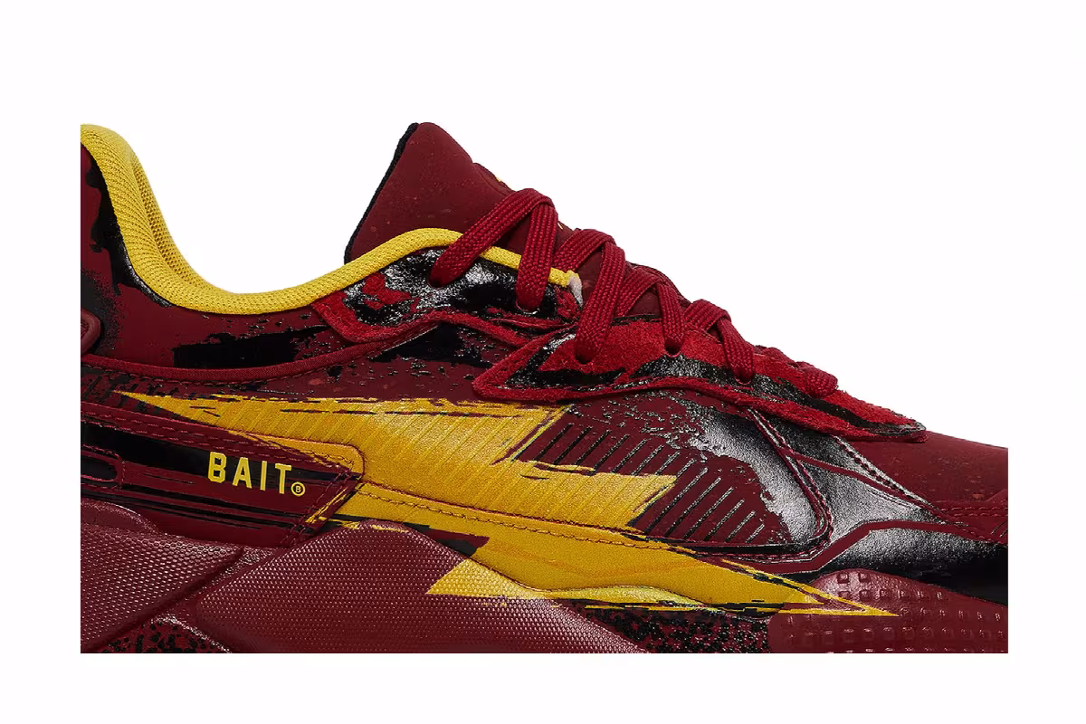 BAIT x DC Comics x Puma RS-X The Flash, view 3