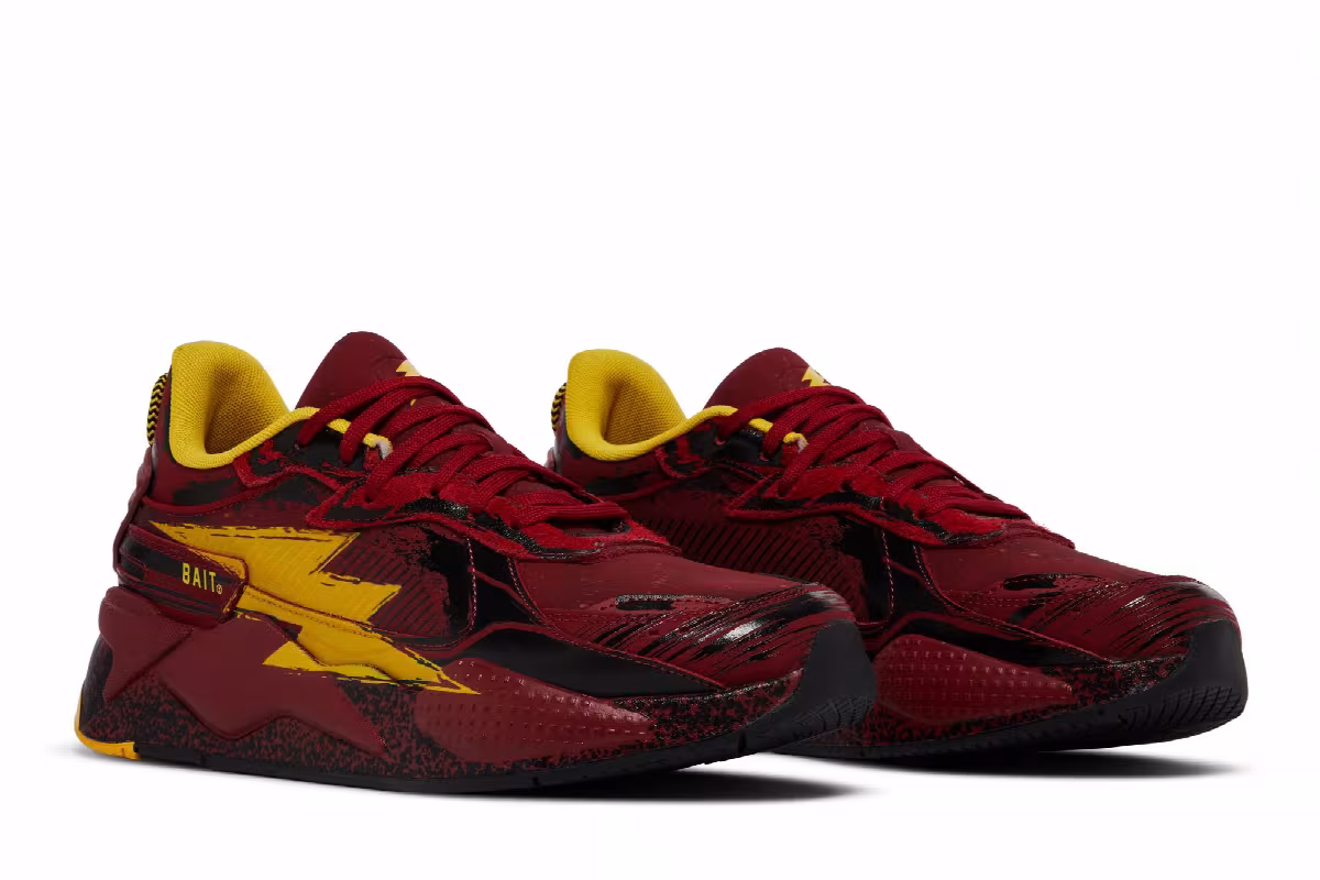 BAIT x DC Comics x Puma RS-X The Flash, view 9