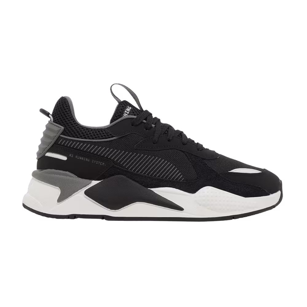 Puma RS-X Suede Black Glacial Grey