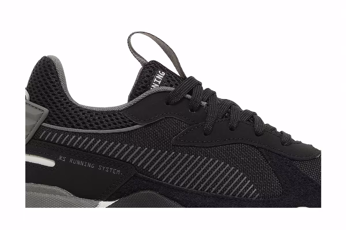 Puma RS-X Suede Black Glacial Grey, view 3