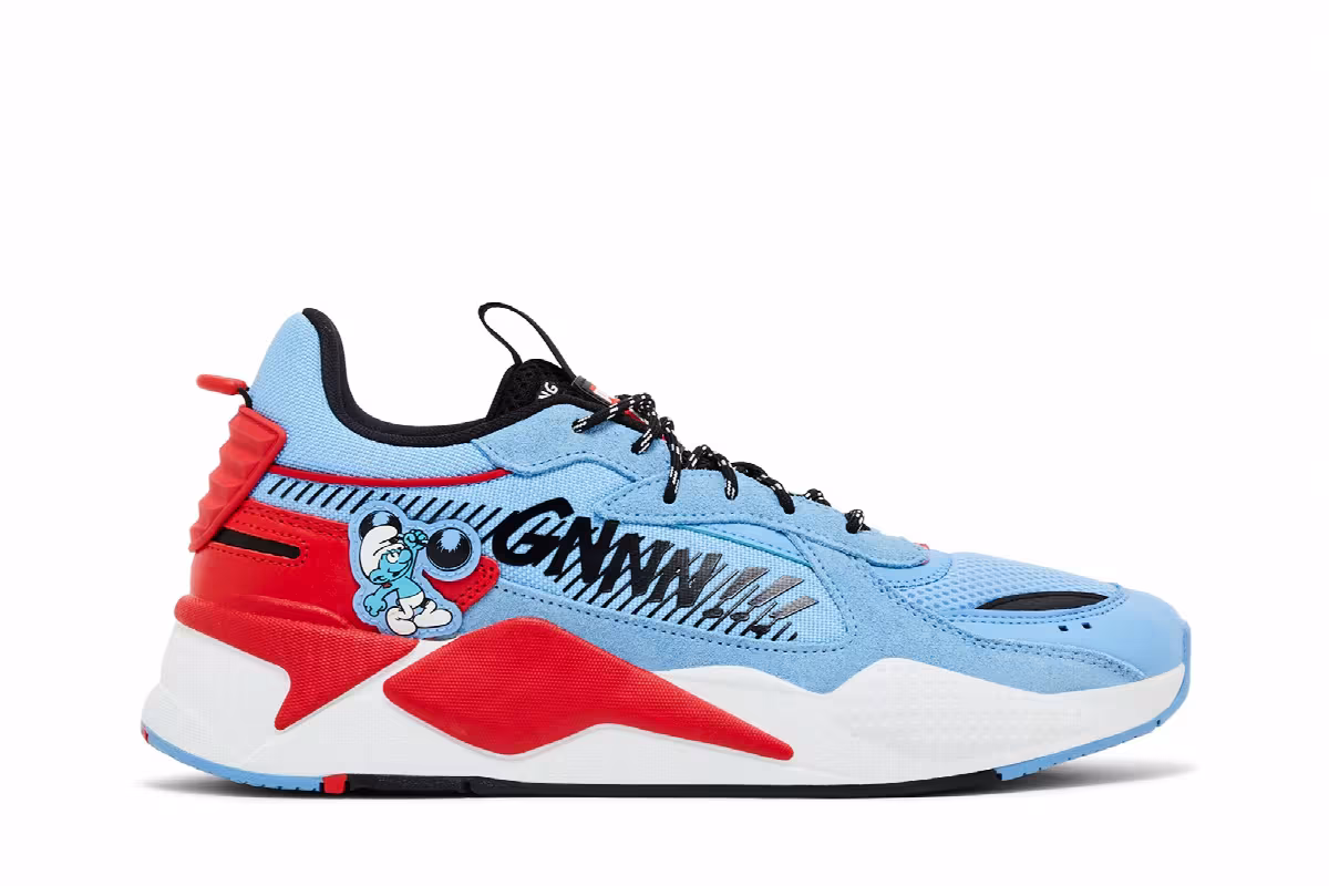 The Smurfs x Puma RS-X Hefty Smurf, view 2