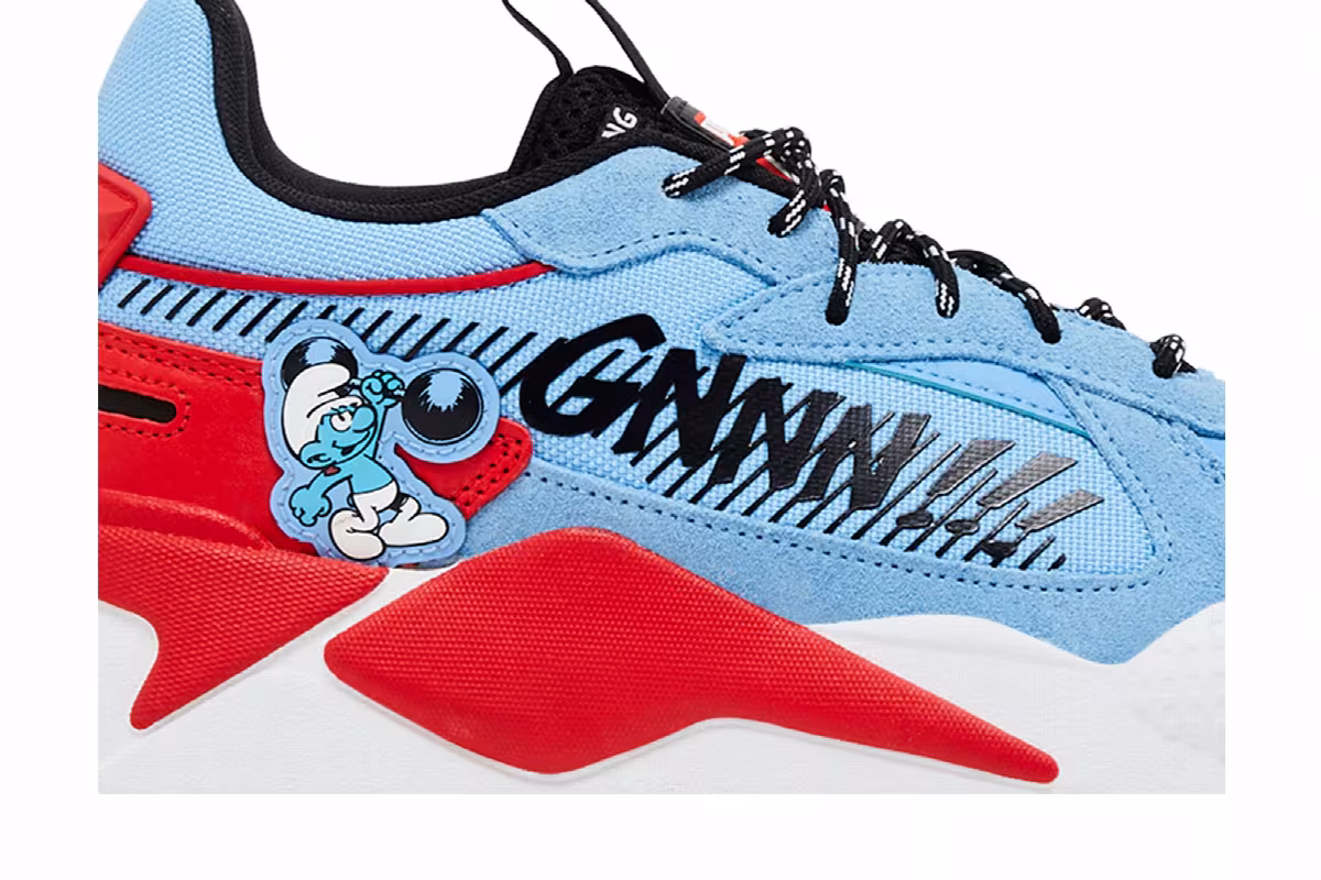 The Smurfs x Puma RS-X Hefty Smurf, view 3