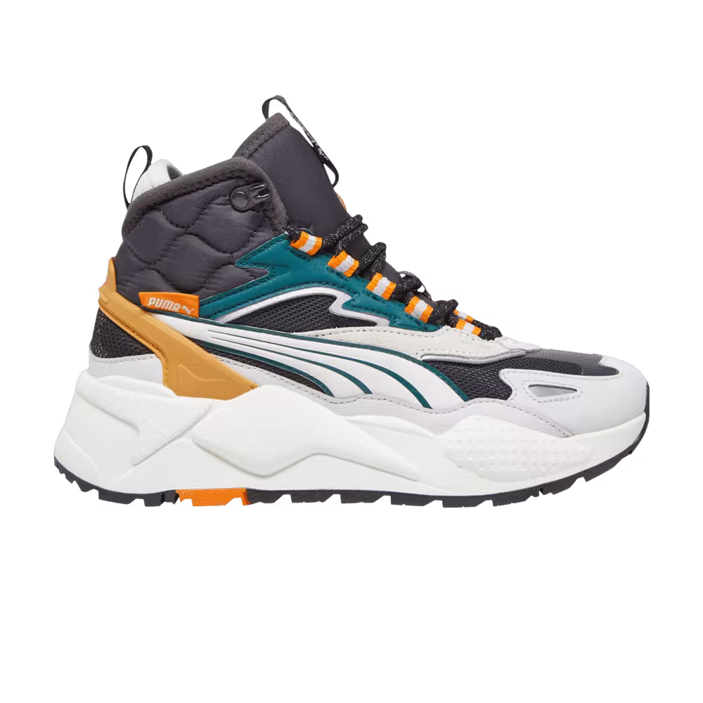 Puma RS-X High Big Kid Dark Coal Vapor Grey
