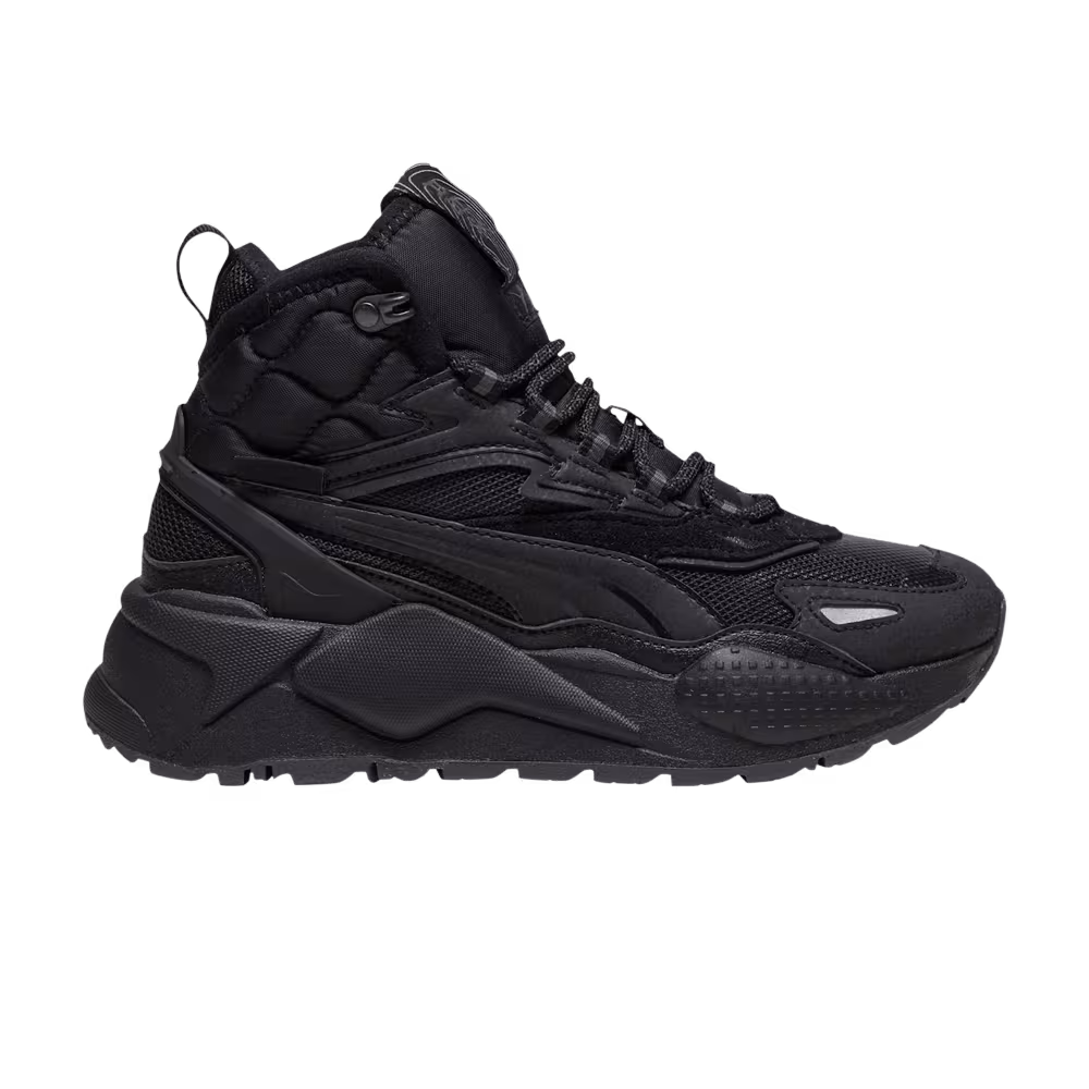 Puma RS-X High Big Kid Black Shadow Grey
