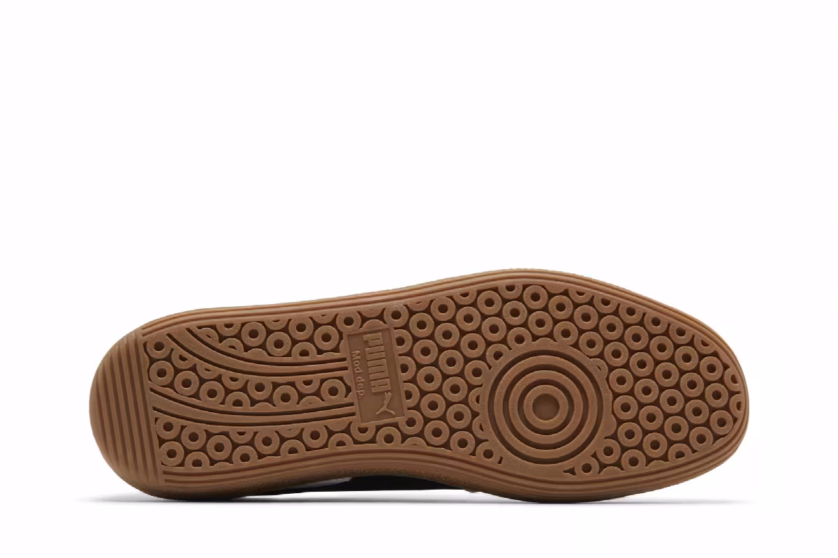 Puma Palermo Leather White Black Gum, view 5