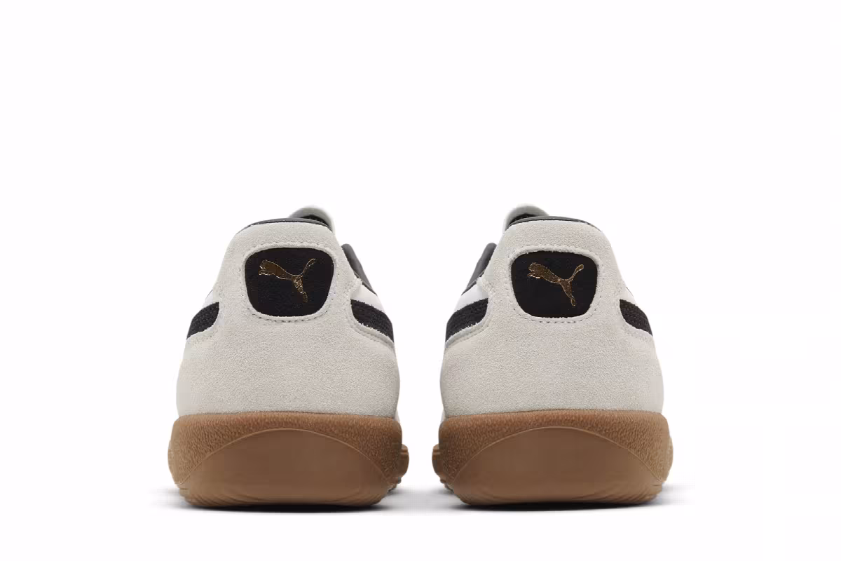 Puma Palermo Leather White Black Gum, view 7