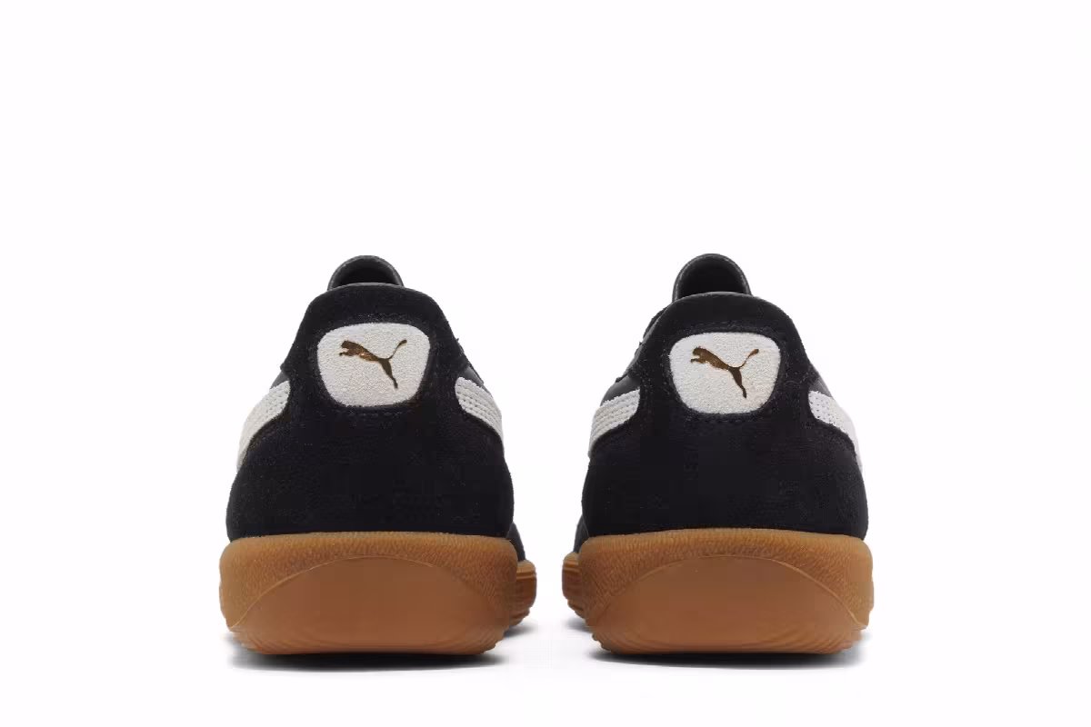 Puma Palermo Leather Black Feather Grey Gum, view 7