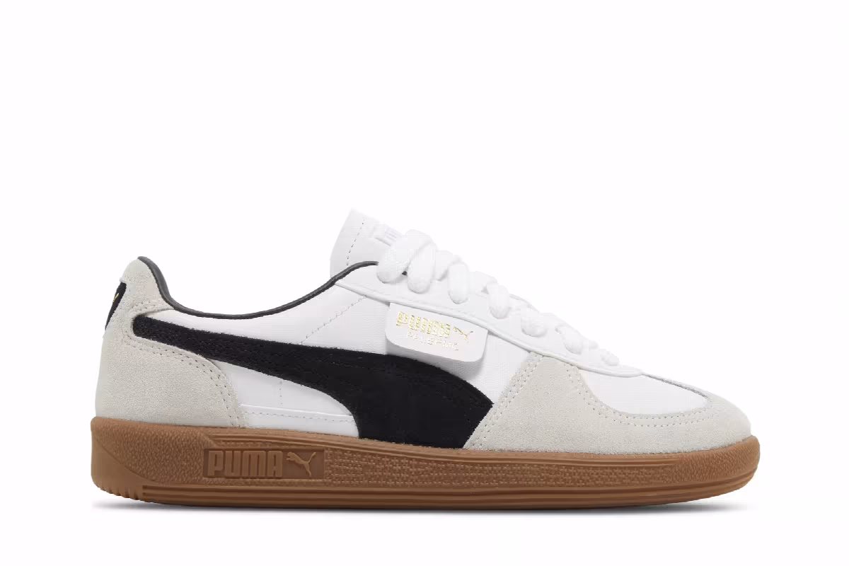 Puma Women's Palermo White Vapor Grey Gum, view 2