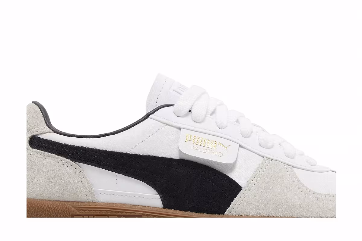Puma Women's Palermo White Vapor Grey Gum, view 3