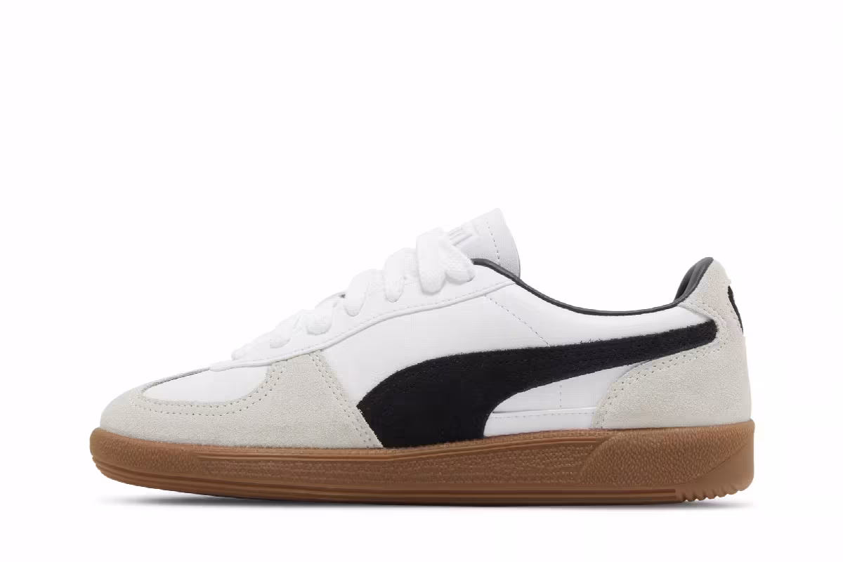 Puma Women's Palermo White Vapor Grey Gum, view 4