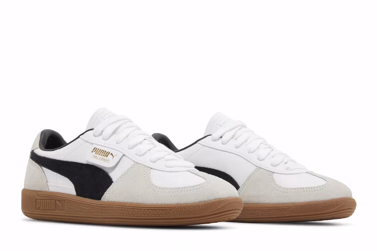 Puma Women's Palermo White Vapor Grey Gum, view 9