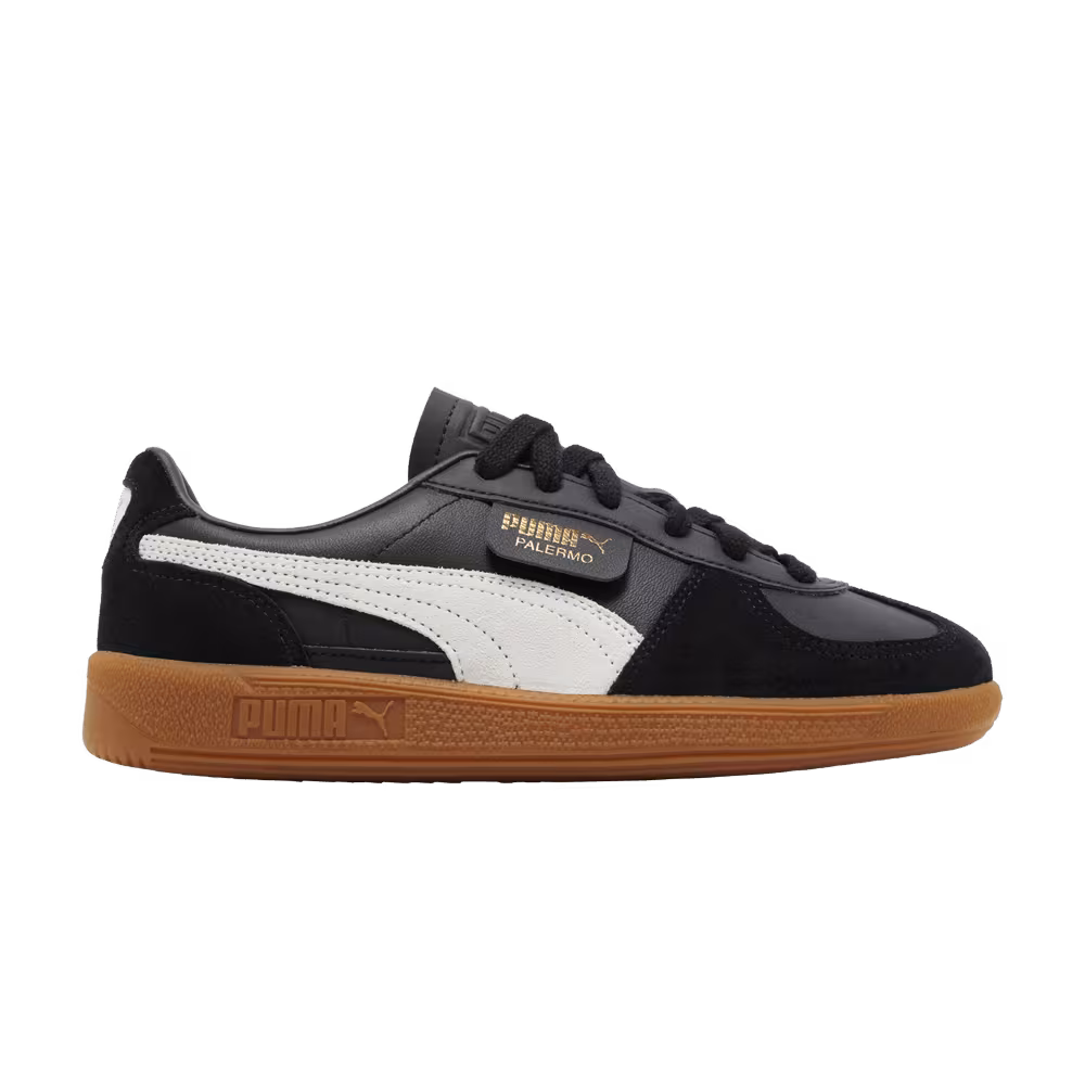 Puma Women's Palermo Black Feather Grey Gum