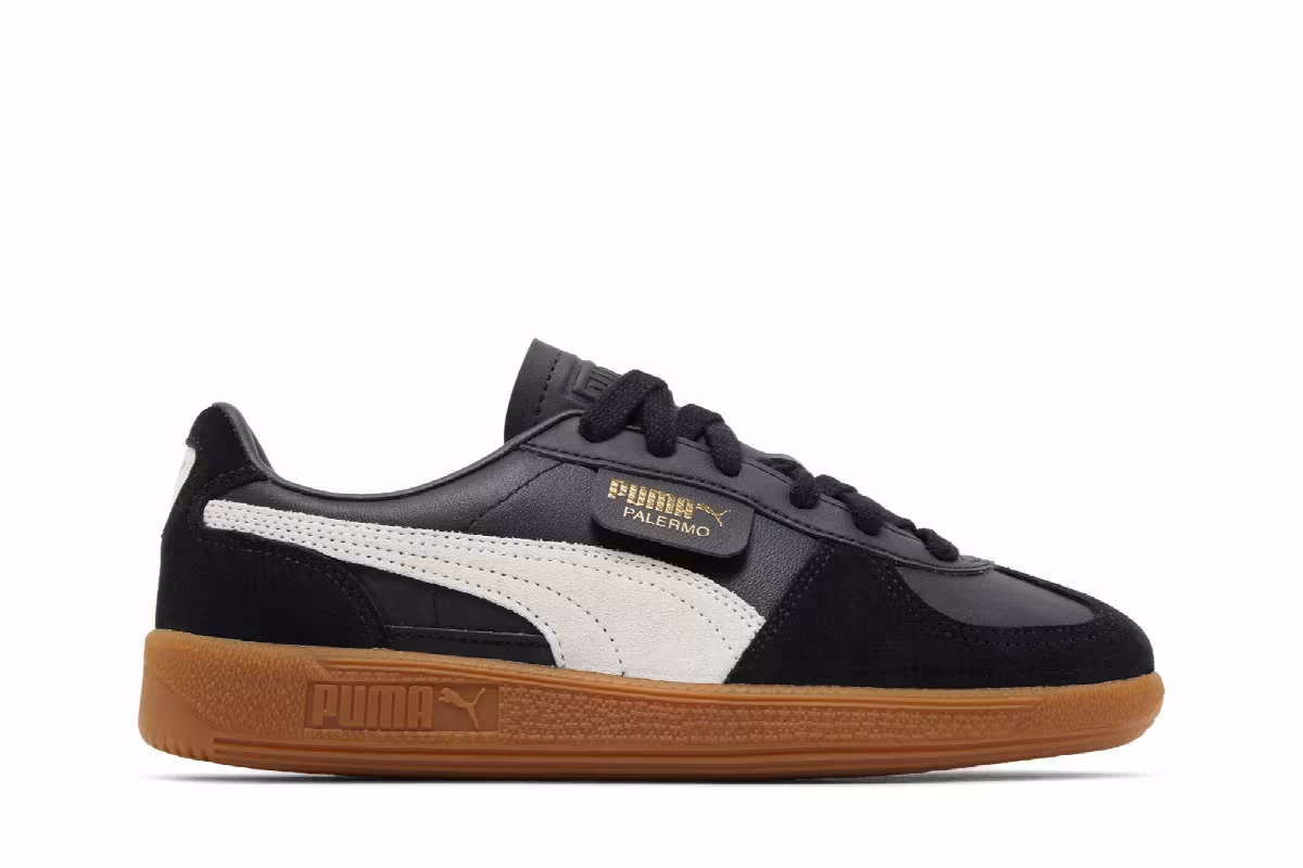 Puma Women's Palermo Black Feather Grey Gum, view 2