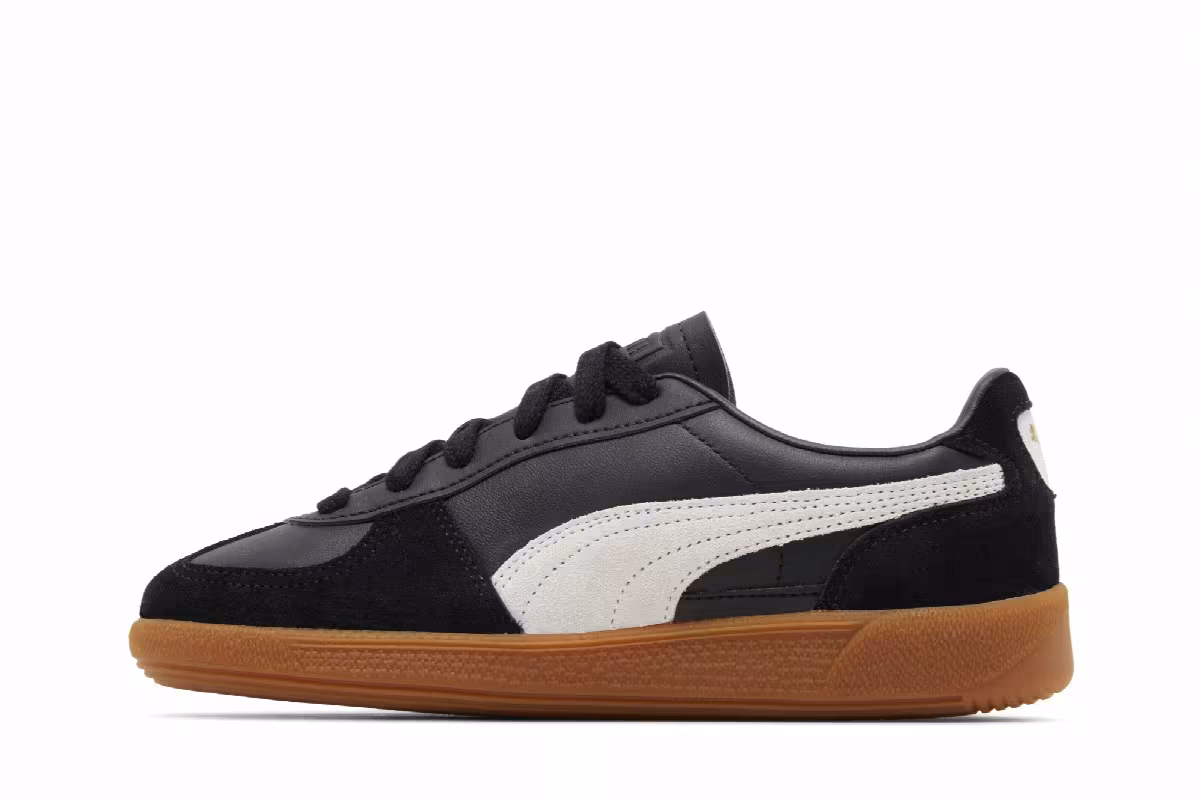 Puma Women's Palermo Black Feather Grey Gum, view 4