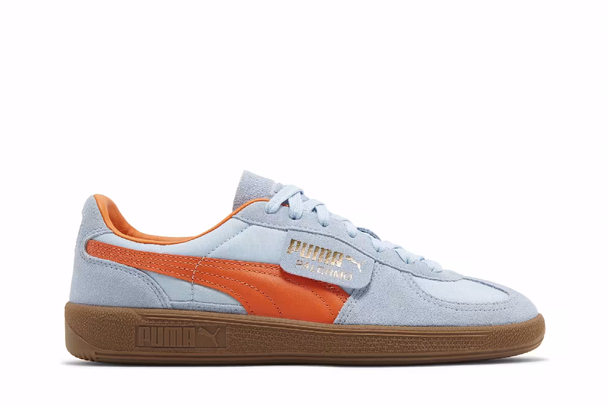 Puma Palermo OG Silver Sky Cayenne Pepper, view 2