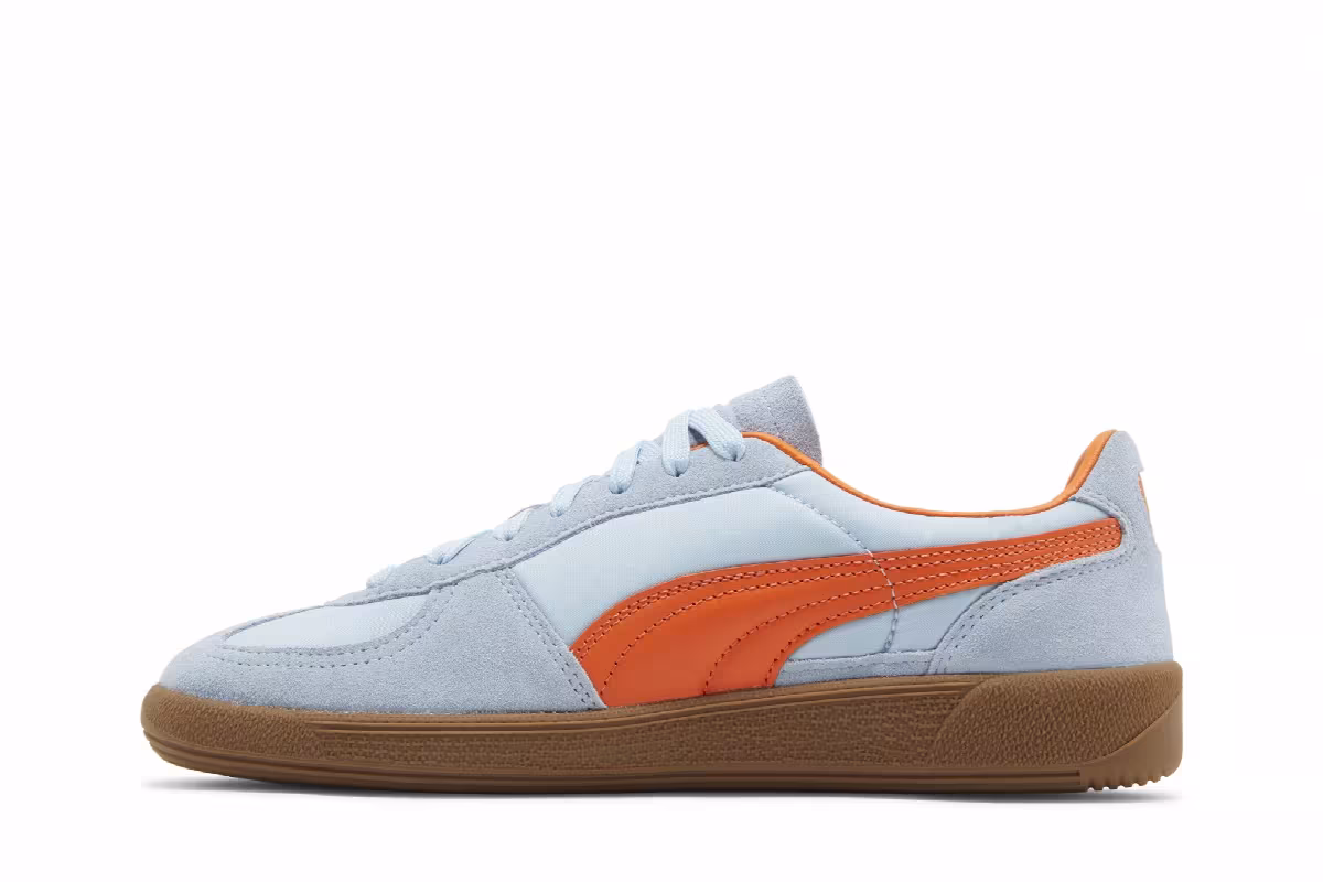 Puma Palermo OG Silver Sky Cayenne Pepper, view 4