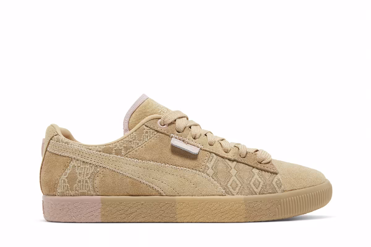 Puma Dapper Dan x Women's Clyde Vintage Pre-Game Runway - Croissant, view 2