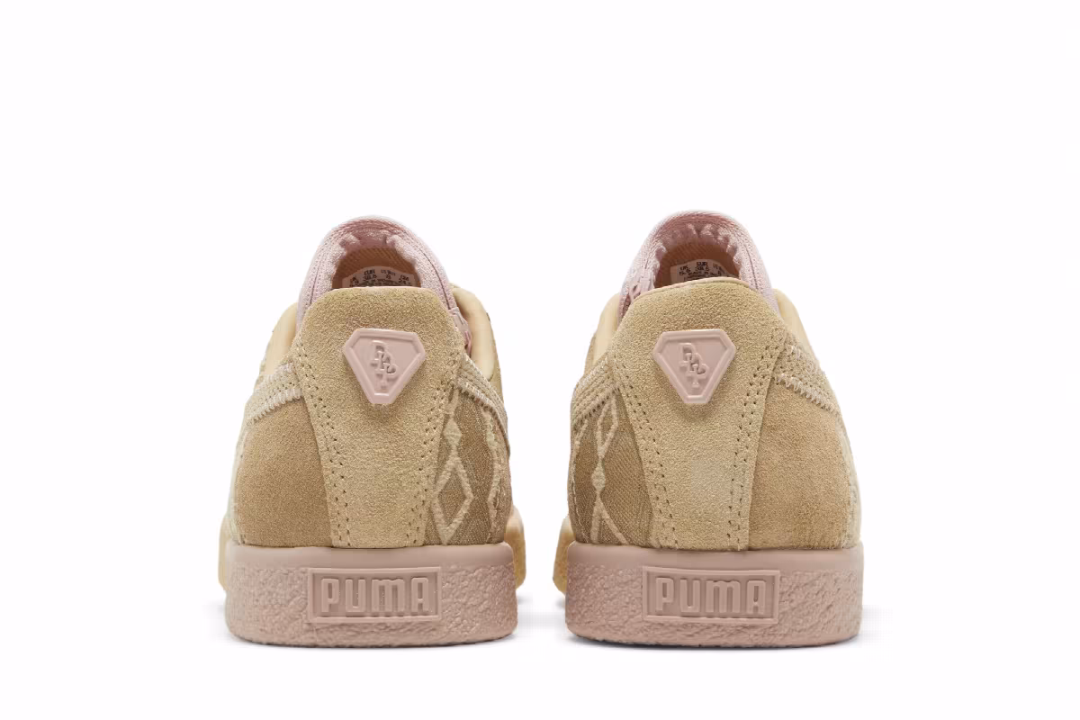 Puma Dapper Dan x Women's Clyde Vintage Pre-Game Runway - Croissant, view 7