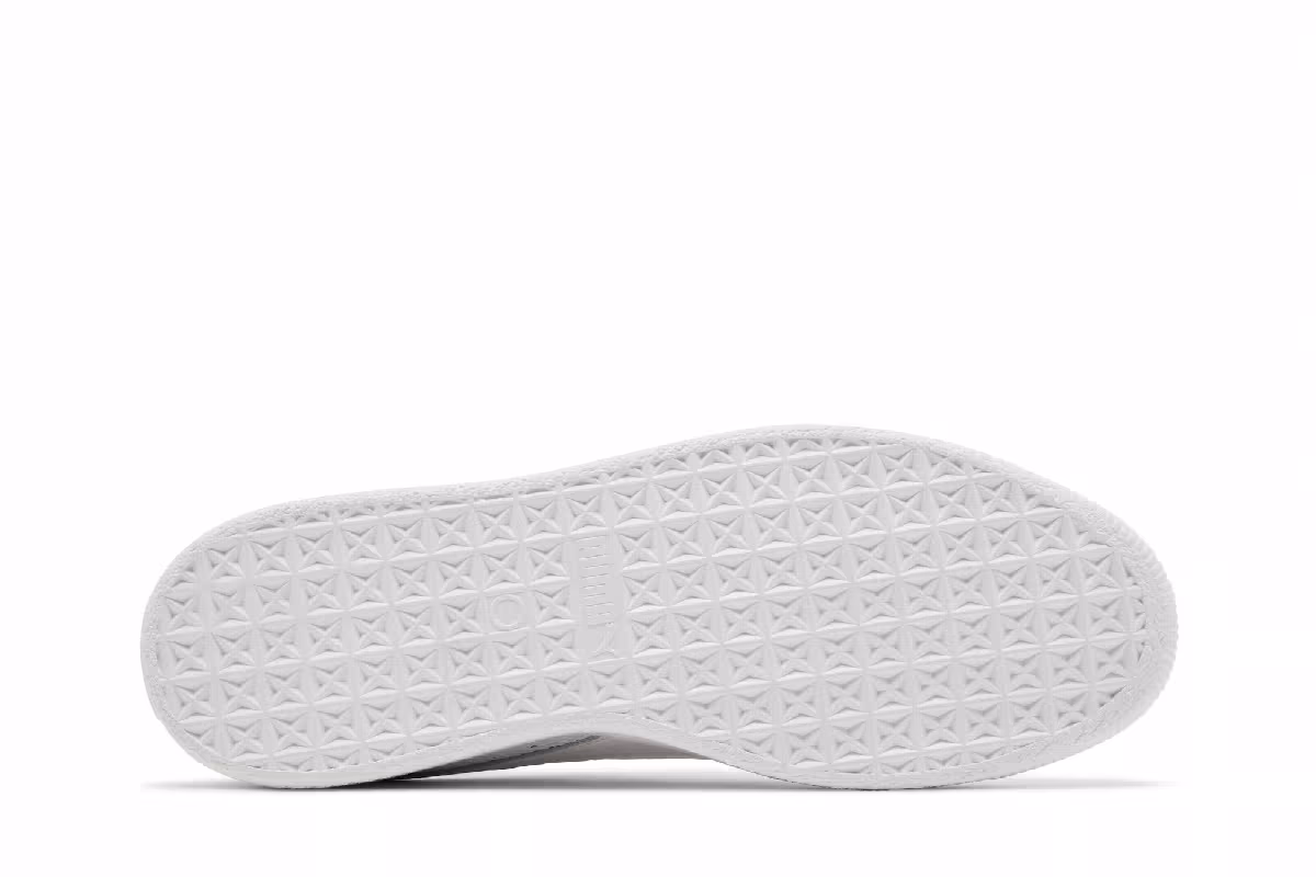 TMC x Puma Clyde OG Triple White, view 5
