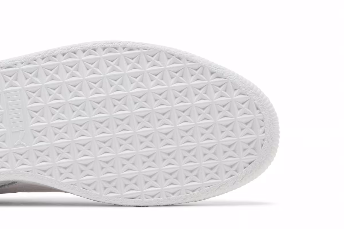 TMC x Puma Clyde OG Triple White, view 6