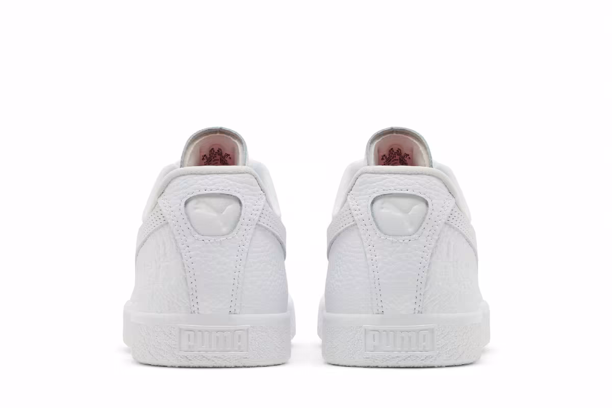 TMC x Puma Clyde OG Triple White, view 7