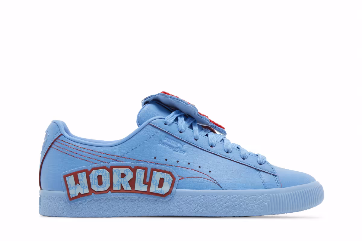 Dapper Dan x Puma Clyde Post Game Afterparty - Regal Blue, view 2