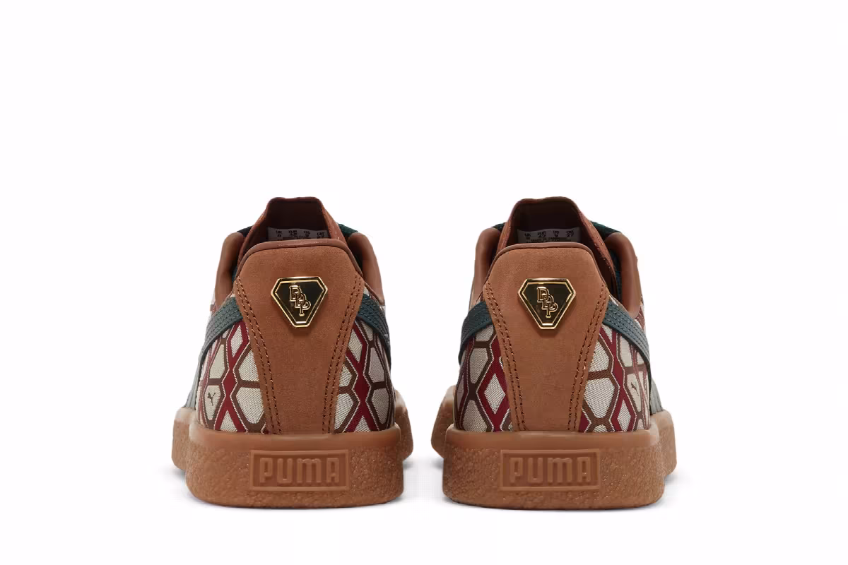 Puma Dapper Dan x Clyde Vintage Pre-Game Runway - Brown, view 7