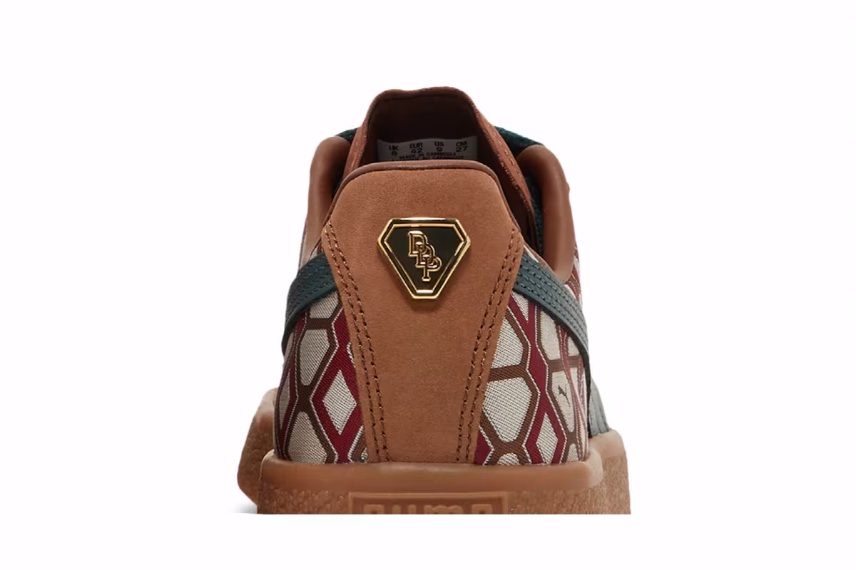 Puma Dapper Dan x Clyde Vintage Pre-Game Runway - Brown, view 8