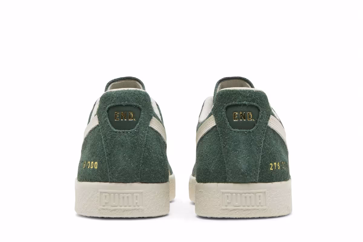 END. x Puma Clyde OG 50th Anniversary - Pine, view 7