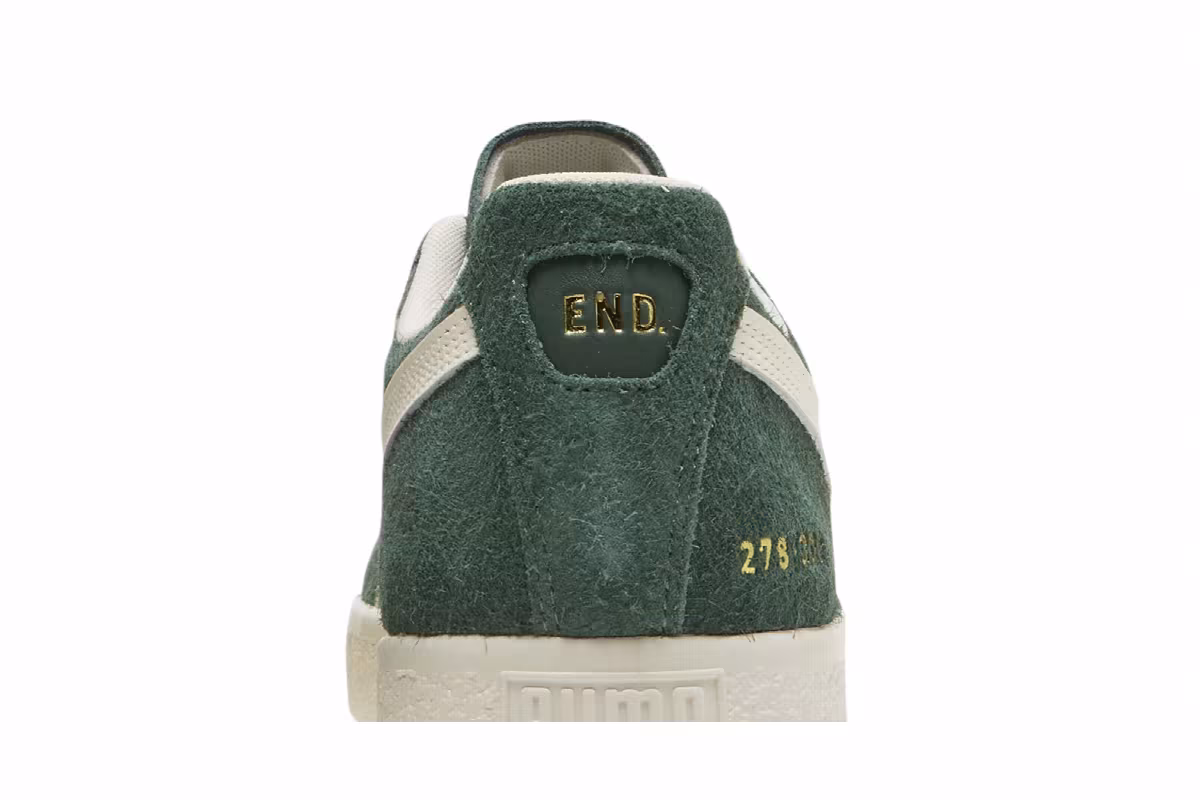 END. x Puma Clyde OG 50th Anniversary - Pine, view 8