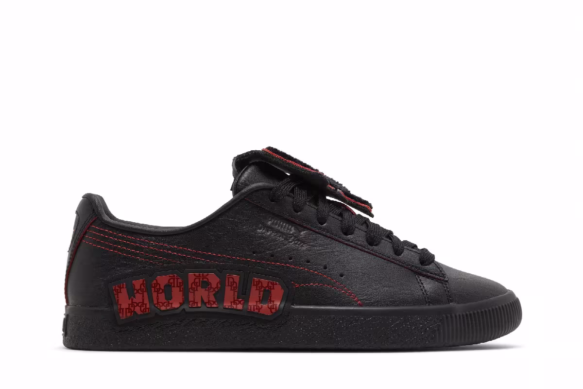 Dapper Dan x Puma Clyde Post Game Afterparty - Black, view 2
