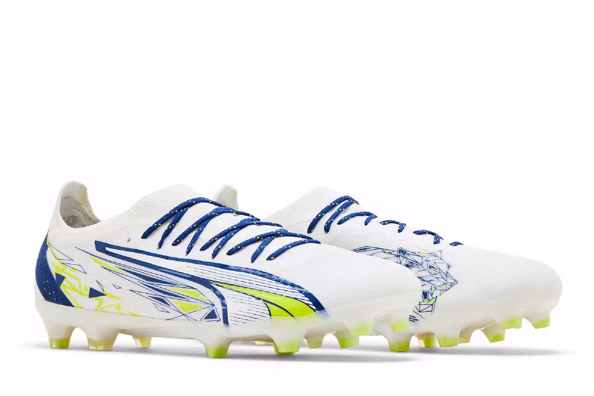 Christian Pulisic x Puma Ultra Ultimate FG AG White Clyde Royal, view 9