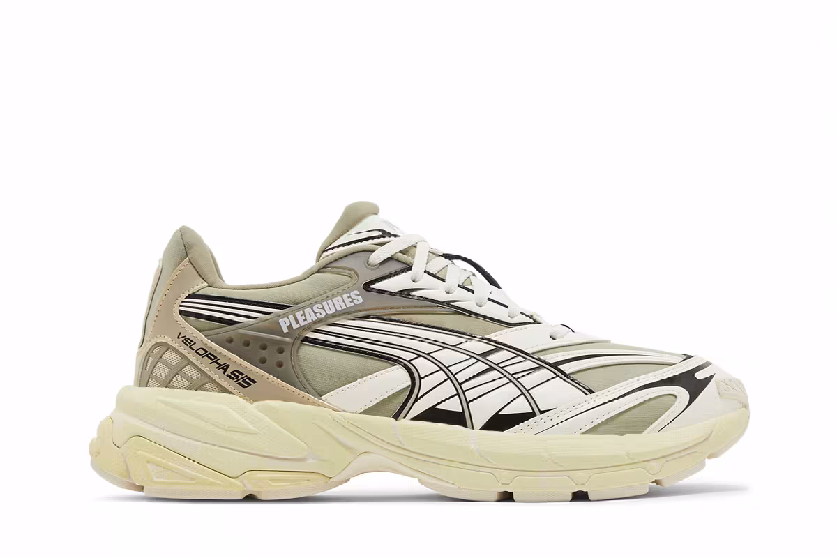 Pleasures x Puma Velophasis Overdyed, view 2