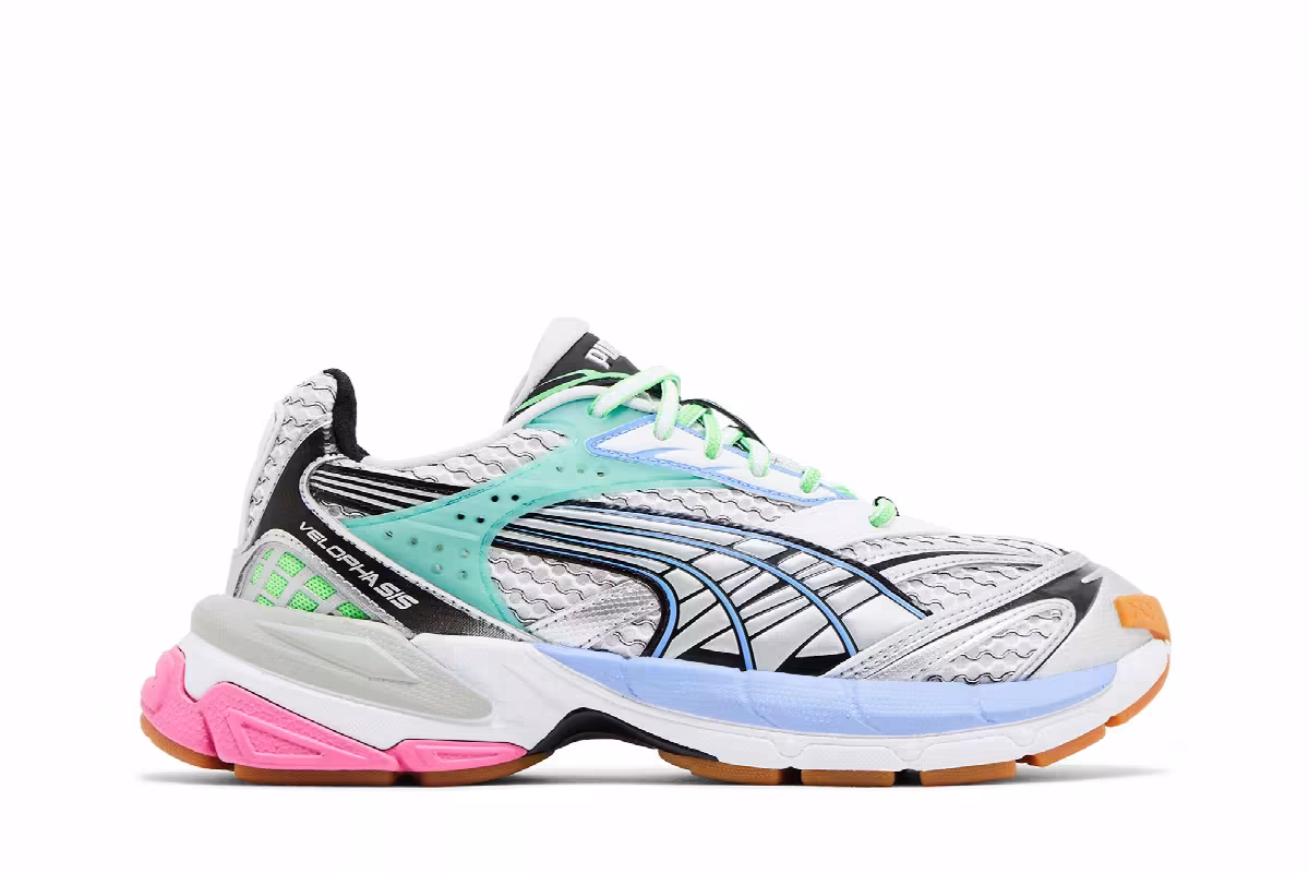 Puma Women's Velophasis Phased - Black Lavender, view 2