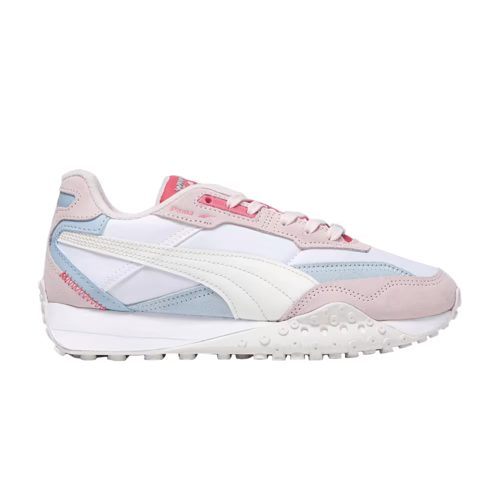 Puma Women's Blacktop Rider Frosty Pink Light Blue