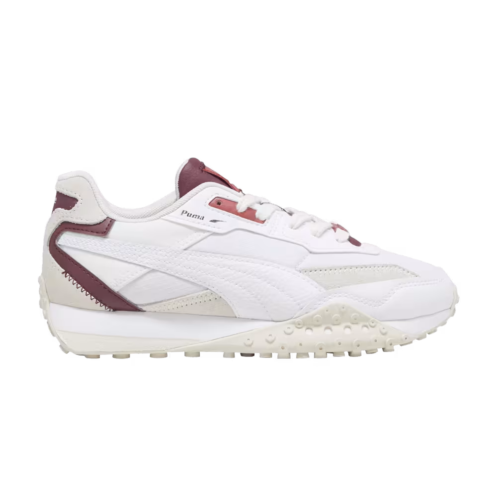 Puma Women's Blacktop Rider Soft - White Dark Jasper