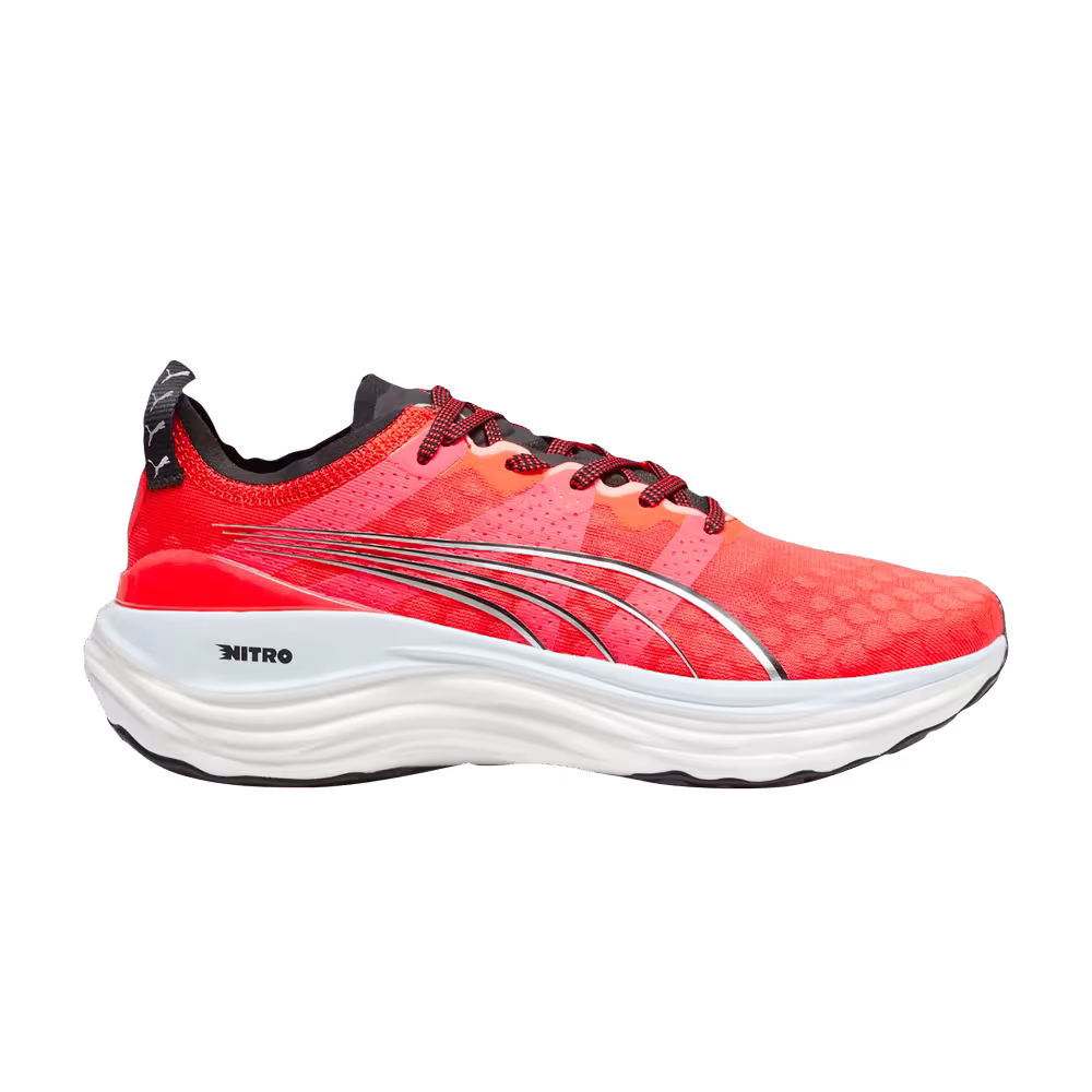 Puma Women's ForeverRun Nitro Fire Orchid Silver